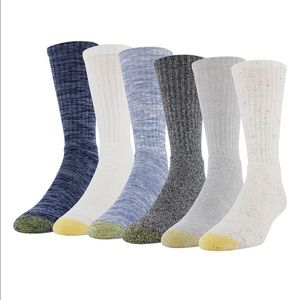 Men's 6-Pk. Harrington Crew Socks
